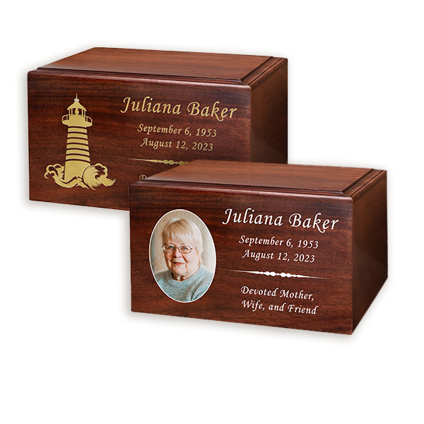 Winston Solid Wood Urns