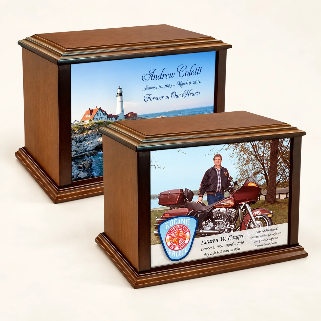 Eternal Reflections collection cremation urns