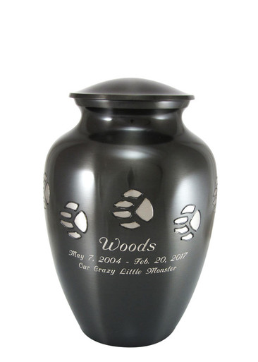 Paw Print Urn – Sleepy Hollow Pet Memorial Park And, 52% OFF