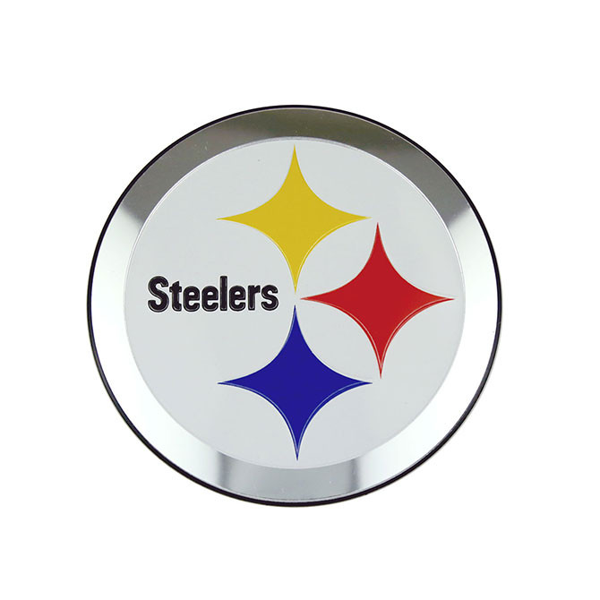 Pittsburgh Steelers Aluminum Embossed Football Logo Emblem