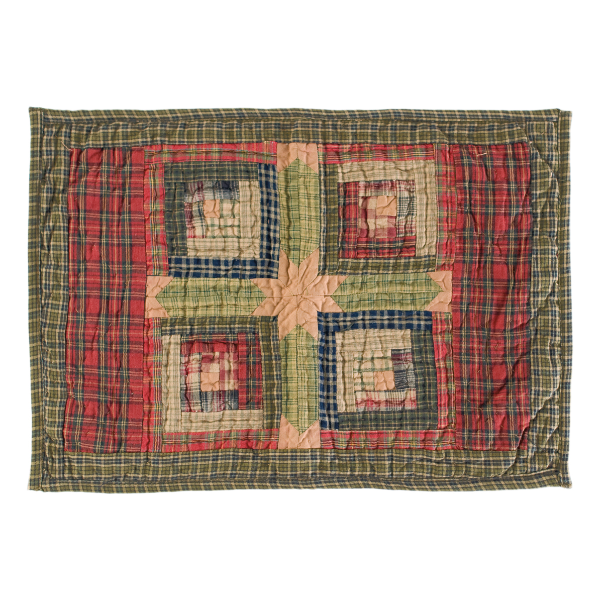 VHC Brands Tea Cabin Quilted Placemat - Thumbnail 2