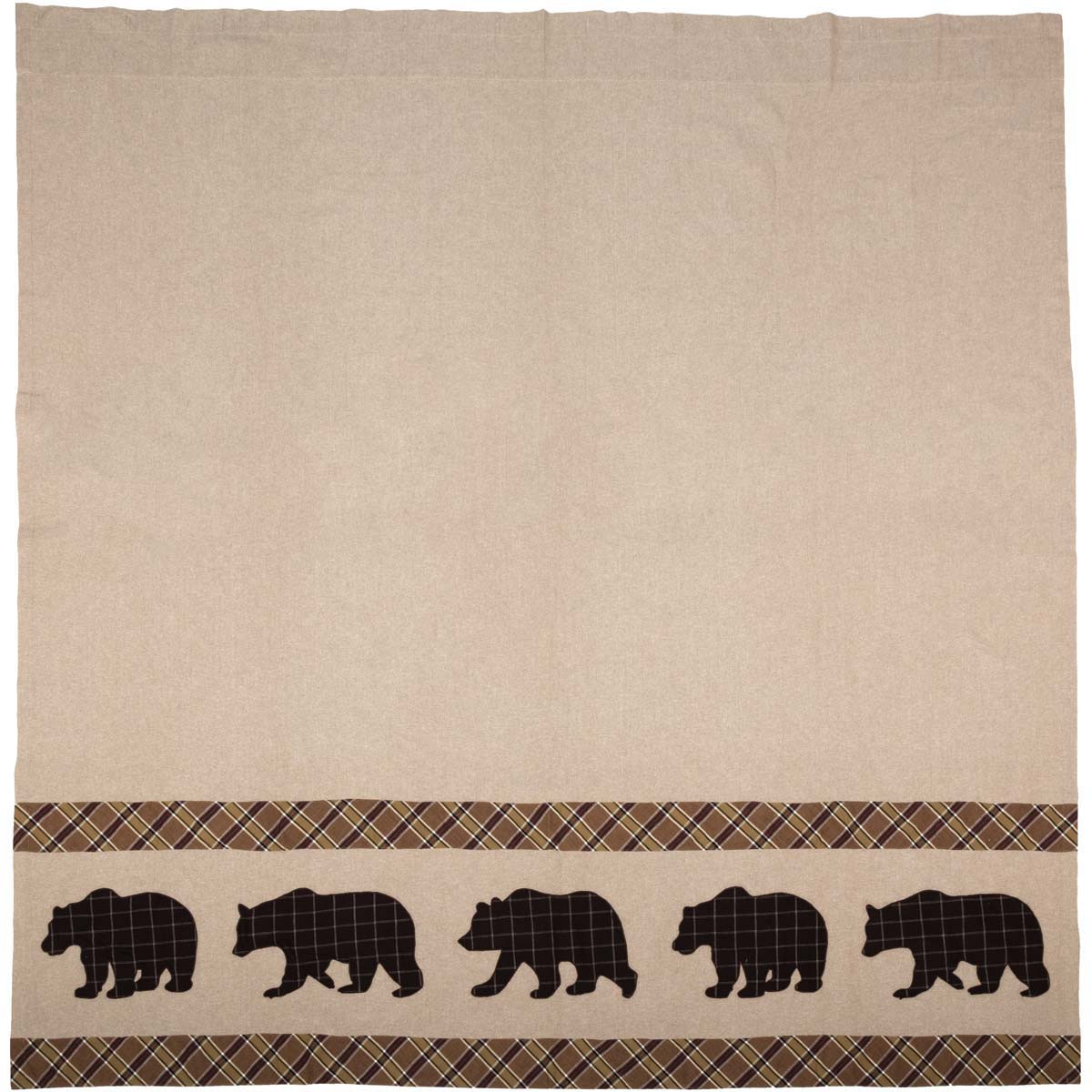 VHC Brands Wyatt Shower Curtain - Thumbnail 2
