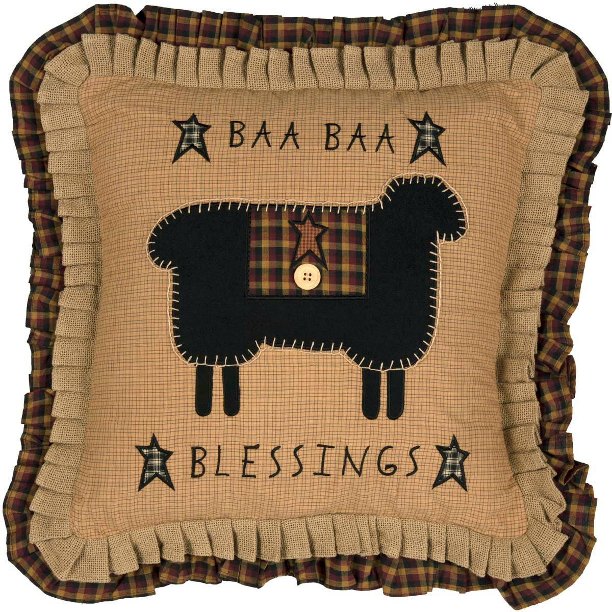 Heritage Farms Baa Baa Blessings Pillow - Thumbnail 2