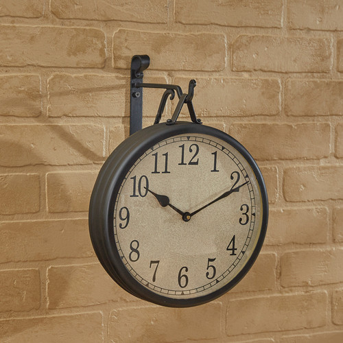 HANGING CLOCK WITH IRON HOOK