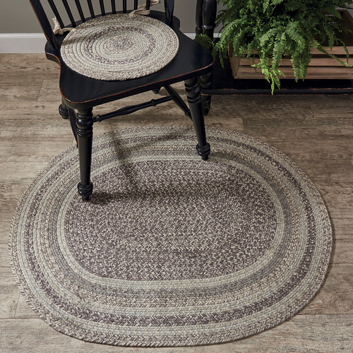 HARTWICK BRAIDED OVAL RUG 32X42