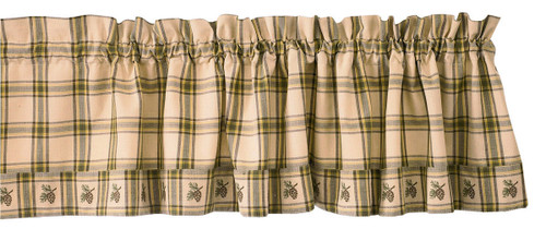 PINE LODGE VALANCE 72X14