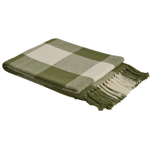 WICKLOW CHECK THROW 50X60 SAGE WICKLOW CHECK THROW 50X60 SAGE
