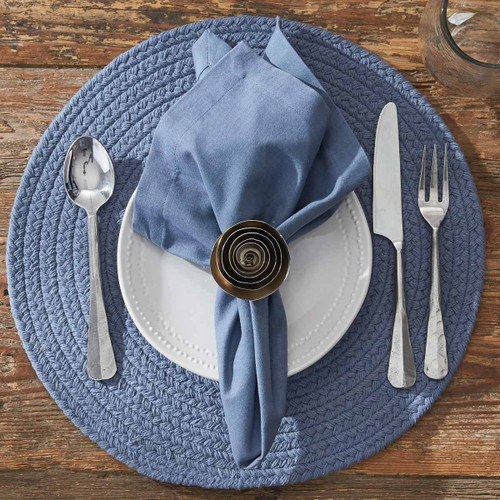 ESSEX PLACEMAT - MARINE BLUE