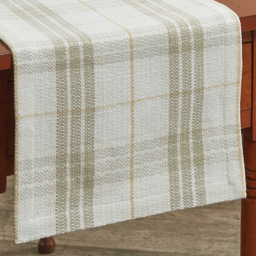 COCOA BUTTER TABLE RUNNER - 54"L