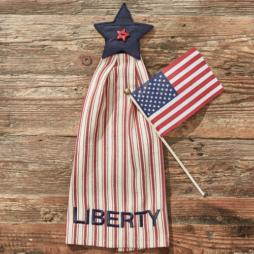 STAR SPANGLED LIBERTY HANDTOWEL