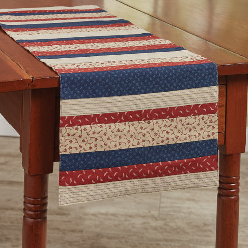 AGATE PATCH TABLE RUNNER 36" L