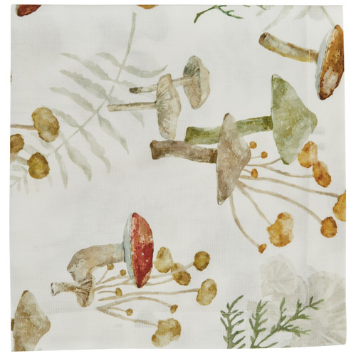 WILD MUSHROOMS NAPKIN