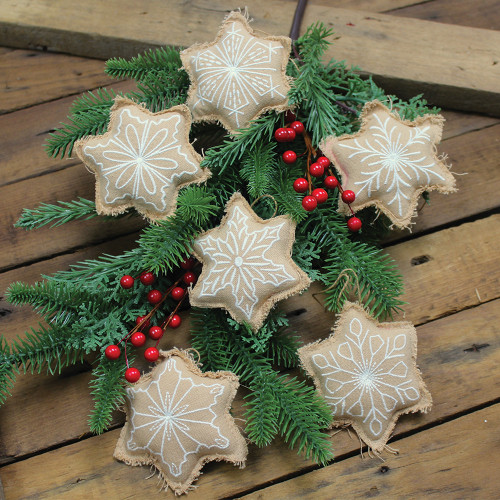 C Gingerbread Snflk tan crm ON C Gingerbread Snflk tan crm ON