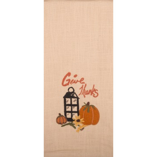 F Give Thanks Towel