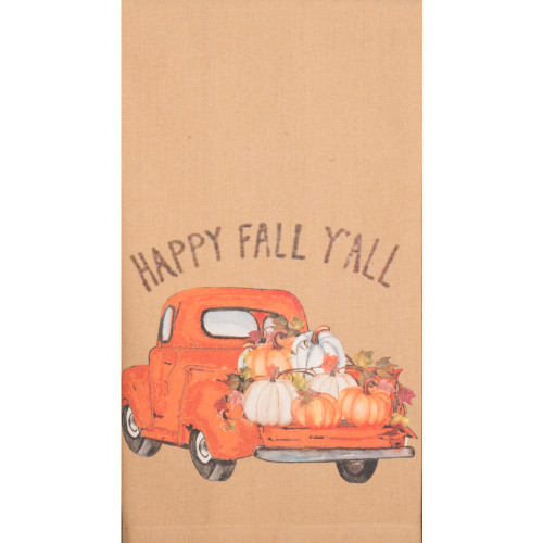 F Happy Fall Y'all Towel