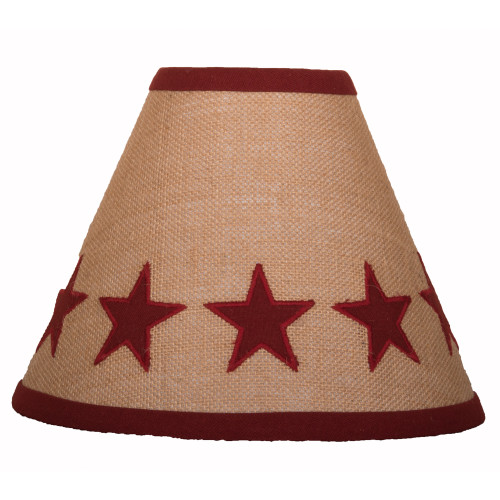 Hert Hou Star BarnRed 12"Shd