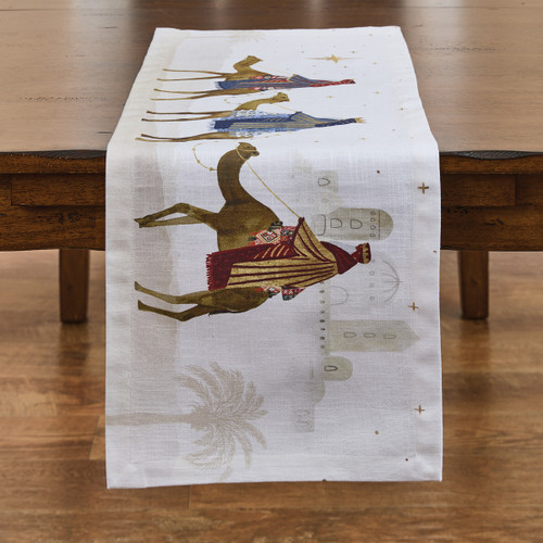 AWAY IN A MANGER TABLE RUNNER 13X36