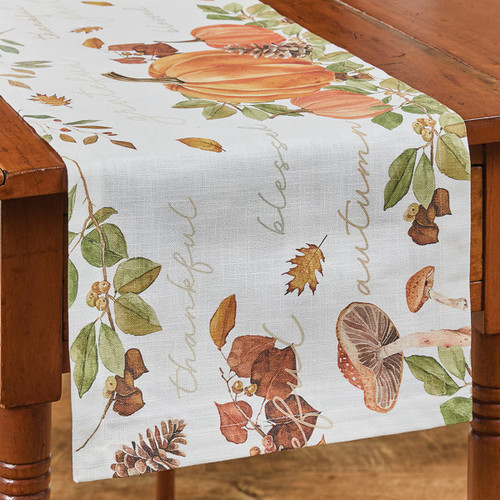 ESSENCE OF FALL TABLE RUNNER 13" X 36" ESSENCE OF FALL TABLE RUNNER 13" X 36"
