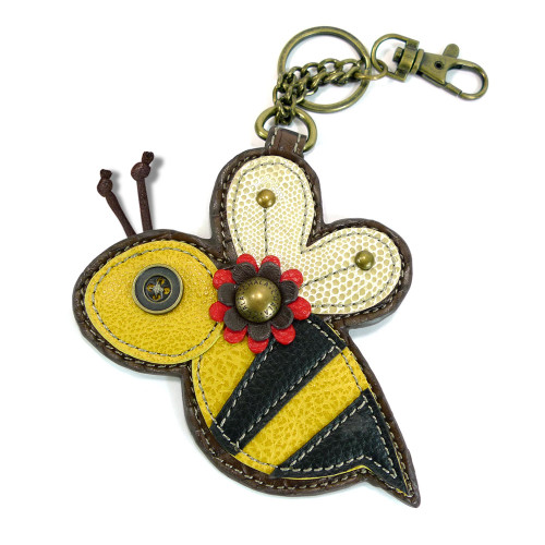 Coin Purse/Key Fob - Bee