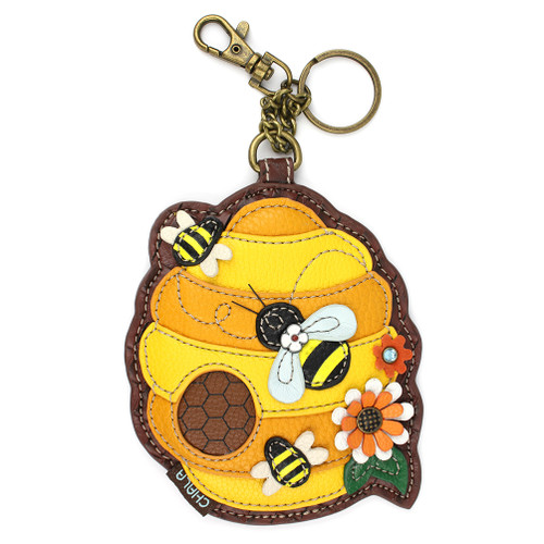 Coin Purse/KeyFob- Beehive