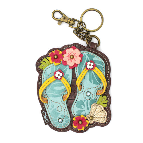 Coin Purse/Key Fob - Flip Flop