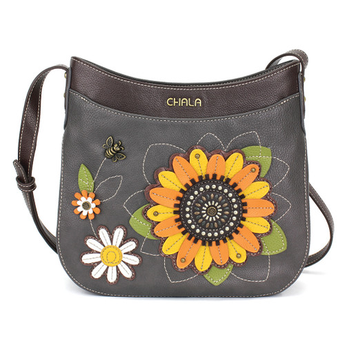 Crescent Crossbody- Sunflower