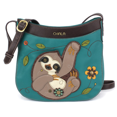 Cresent Crossbody - Sloth