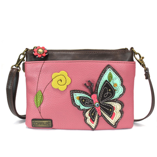 Mini Crossbody Bfly Pink