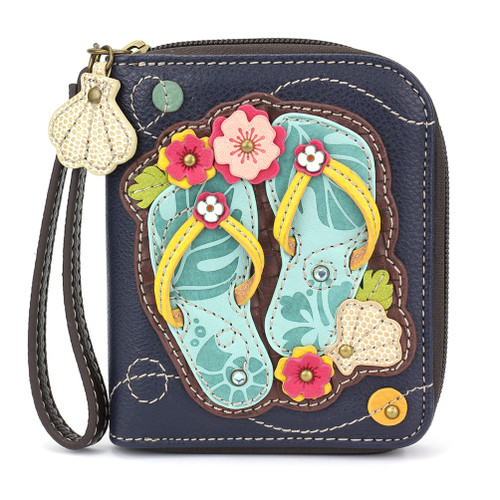 Zip Around Wallet - Flip Flop