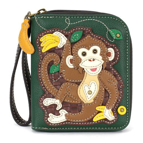 Zip Around Wallet - Monkey