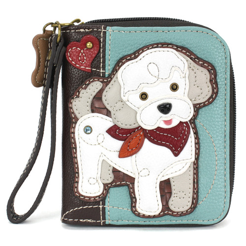 Zip Around Wallet - Poodle