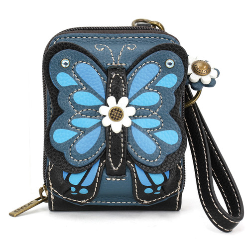 Cute C CC Holder - Blue Butterfly