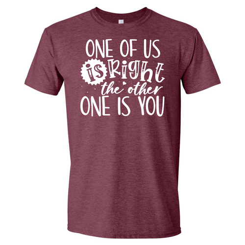 One is Right Tee