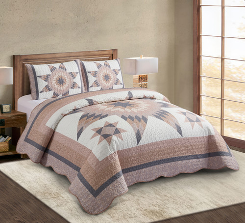 Aurora King Quilt SET