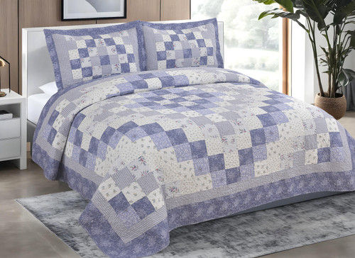 Melinda Patch King Quilt SET