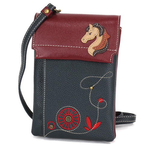 CRISS Cellphone Xbody - RFID - Horse - navy