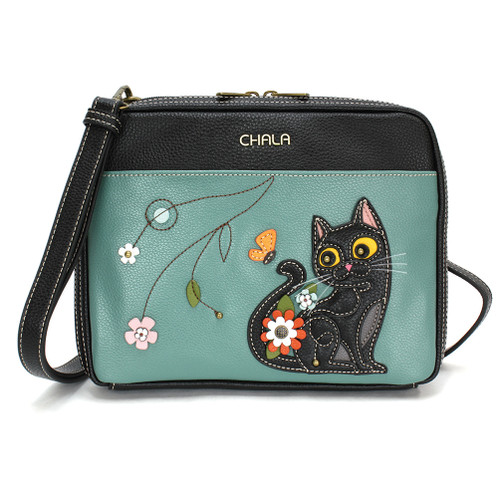 Companion Organizer Xbody - Black Cat - teal