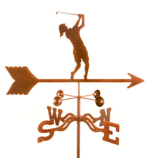 Golfer (Female) Weathervane