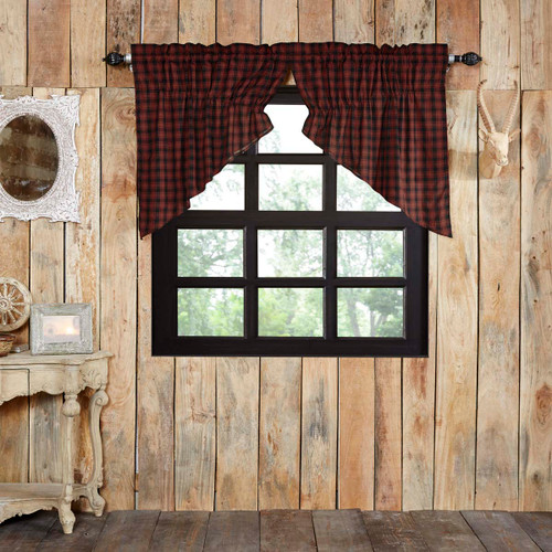 Cumberland Prairie Swag Lined Set of 2 36x36x18