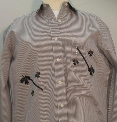 Black Leaf L/S Shirt