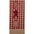 Patriotic Star Heritage House Check - Barn Red Towel