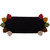 Autumn Leaves Black Table Runner