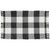 WICKLOW CHECK RAG RUG 3X5 BLACK/CREAM