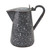 GRANITE ENAMELWARE PITCHER WITH LID GRAY
