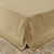 Burlap Natural Fringed Queen Bed Skirt 60x80x16