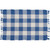 WICKLOW CHECK CHINA BLUE PLACEMAT YARN