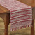 PEPPERMINT STRIPE TABLE RUNNER 13X36