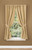 BURLAP VALANCE PANEL 56X84