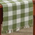 WICKLOW CHECK TABLE RUNNER 13X36 SAGE