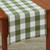 WICKLOW CHECK BACKED TABLE RUNNER 14X72 - SAGE